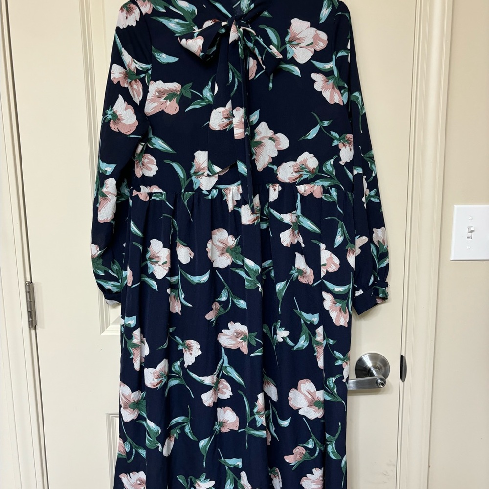 Floral Long Sleeve Dress